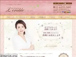 Sites similar to beautysalon-lerable.com