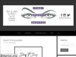 Sites similar to beautyskeptic.com