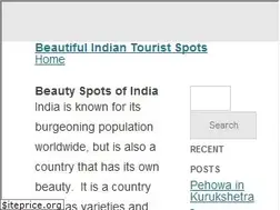 Sites similar to beautyspotsofindia.com