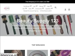 Sites similar to beautysupply123.com