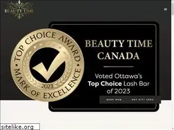 Sites similar to beautytimecanada.ca