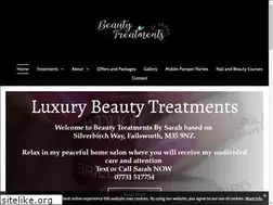 Sites similar to beautytreatmentsbysarah.com
