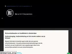 Sites similar to beautyunlimitedamsterdam.nl