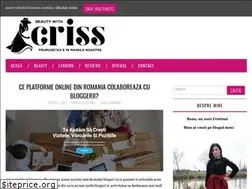 Sites similar to beautywithcriss.ro