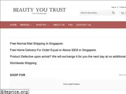 Sites similar to beautyyoutrust.com