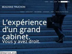 Sites similar to beauvaistruchon.com