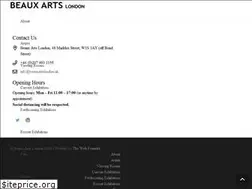 Sites similar to beauxartslondon.uk