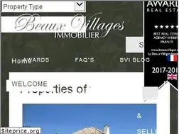 Sites similar to beauxvillages.com