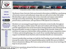 Sites similar to beaverstatecorvetteclub.com