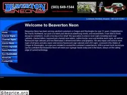 Sites similar to beavertonneon.com