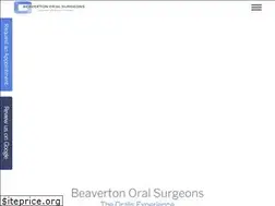 Sites similar to beavertonoralsurgeons.com