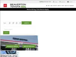 Sites similar to beavertontoyota.com
