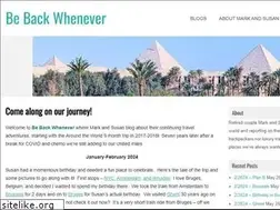 Sites similar to bebackwhenever.com