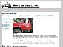 Sites similar to bebbasphalt.com