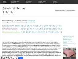 Sites similar to bebekisimleri.weebly.com