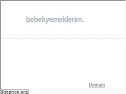 Sites similar to bebekyemeklerim.com