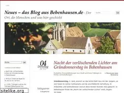 Sites similar to bebenhausen.de