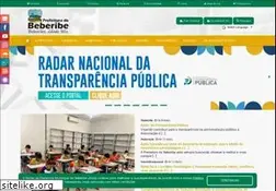 Sites similar to beberibe.ce.gov.br
