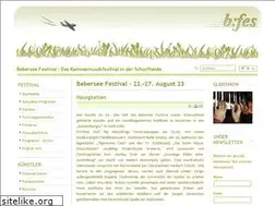 Sites similar to bebersee.de