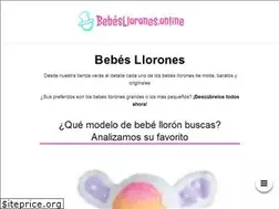 Sites similar to bebesllorones.online