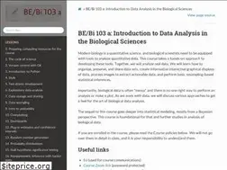 Sites similar to bebi103a.github.io