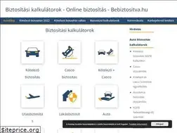 Sites similar to bebiztositva.hu
