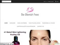 Sites similar to beblemishfree.com