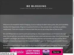 Sites similar to beblogging.com