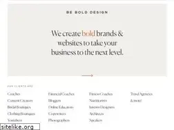 Sites similar to bebolddesignstudio.com