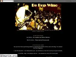 Sites similar to bebopwinorip.blogspot.com