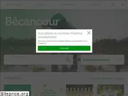 Sites similar to becancour.net