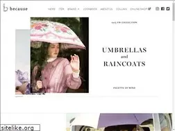 Sites similar to because-jp.com