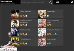 Sites similar to because.moe