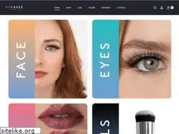 Sites similar to becausecosmetics.com