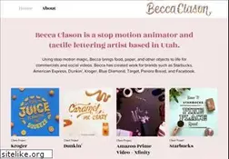 Sites similar to beccaclason.com