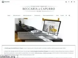 Sites similar to beccariaecapurro.it