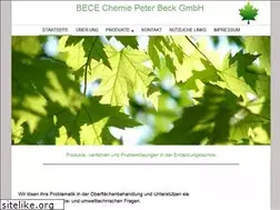 Sites similar to bece-chemie.com