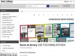Sites similar to beck-elibrary.de