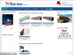 Sites similar to beck-heun.tn