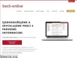 Sites similar to beck-online.cz