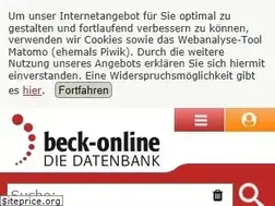 Sites similar to beck-online.de