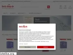 Sites similar to beck-shop.de