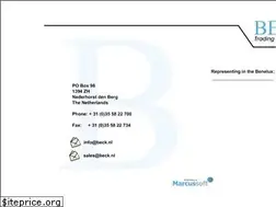 Sites similar to beck.nl