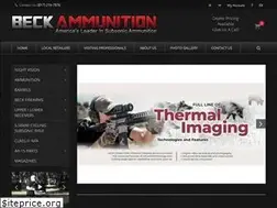 Sites similar to beckammunition.com
