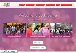Sites similar to beckcenter.org