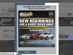 Sites similar to beckchevroletonline.com