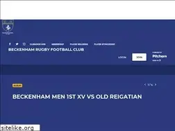 Sites similar to beckenhamrfc.com