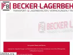 Sites similar to becker-behaelter.de