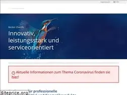 Sites similar to becker-chemie.de