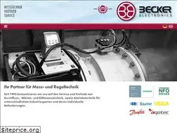 Sites similar to becker-electronics.de